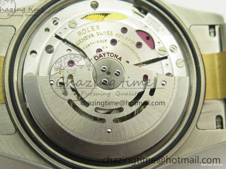 0216 Breathable Daytona SS YG BP Maker Best Edition Black Dial On SS YG Bracelet A 3456